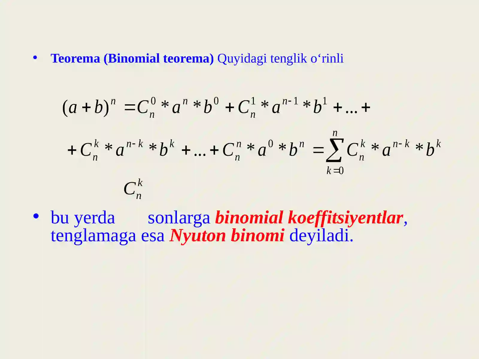Nyutonbinomi 4