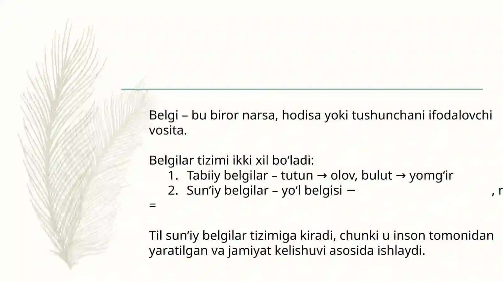 Semiotikparadigma:Lisoniybelgitabiati,tabiiyligivashartlilikmuammosi 4