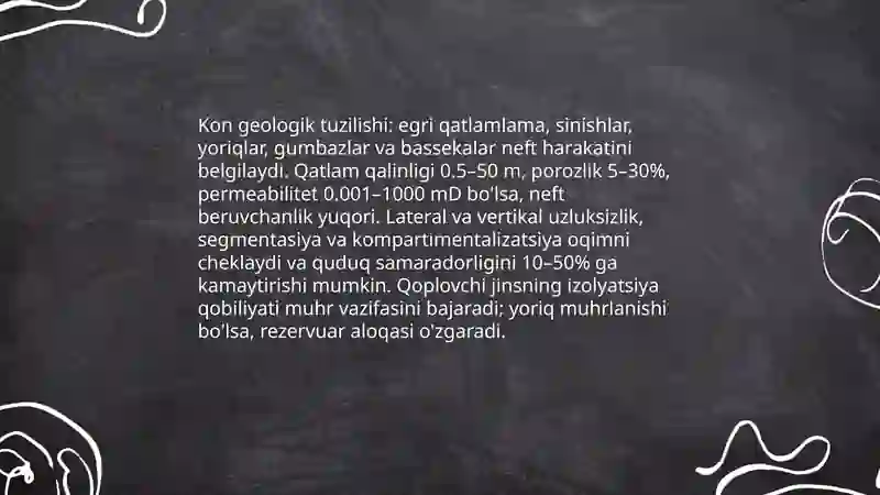 Neft beruvchanlikni kon geologik malumotlar asosida aniqlash 4