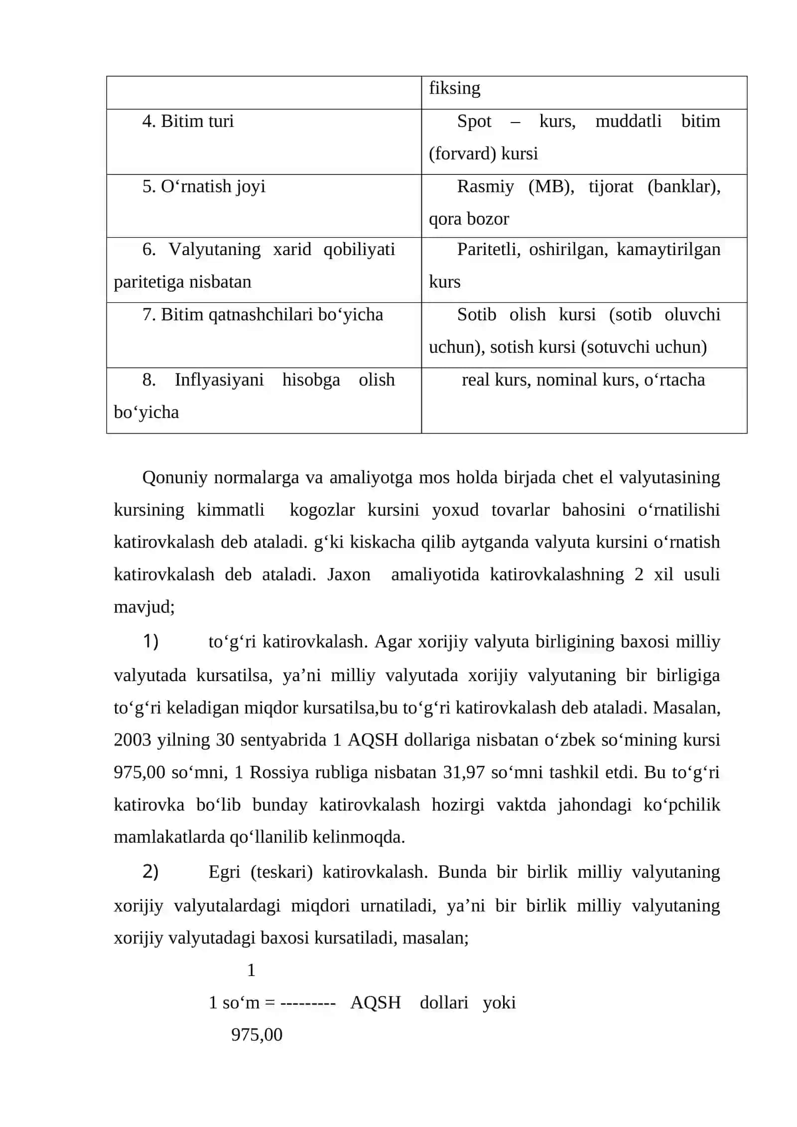 Tijorat banklarining valyuta operatsiyalari 4