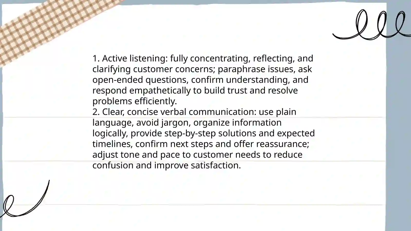 Customer service fundamentals 4