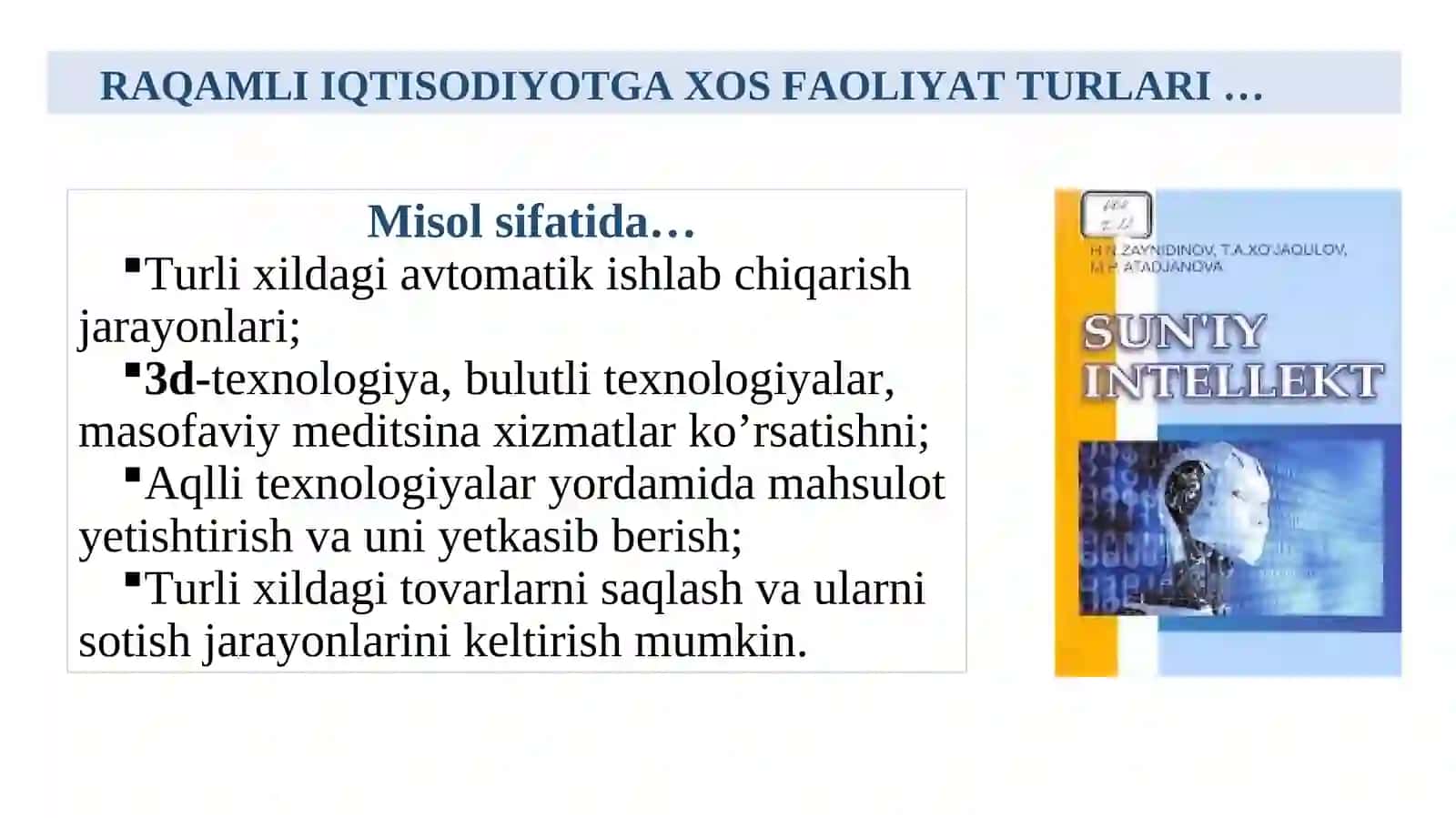 Raqamli iqtisodiyot va uning asosiy tarkibiy qismlari 4