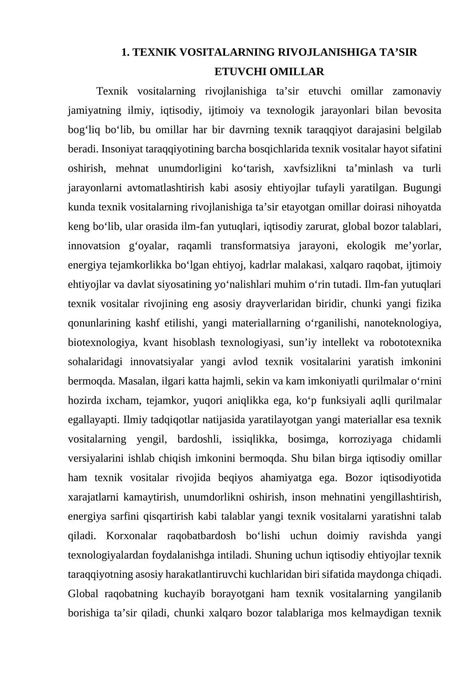 TEXNIK VOSITALARNING RIVOJLANISH TENDENSIYALARI 4