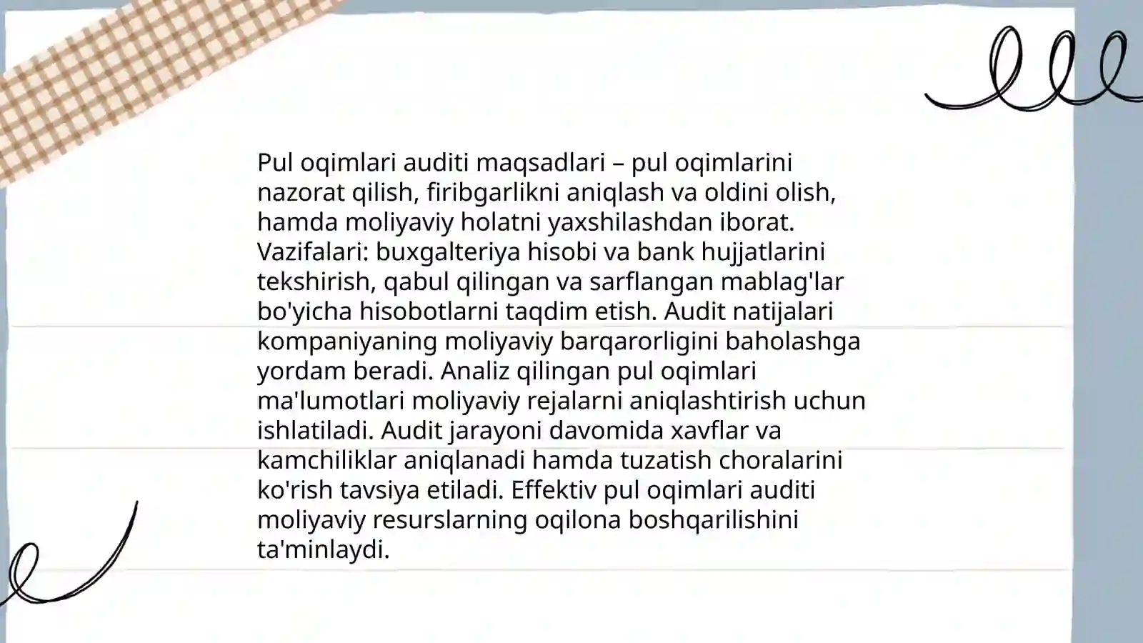Pul oqimlari hisoboti 4