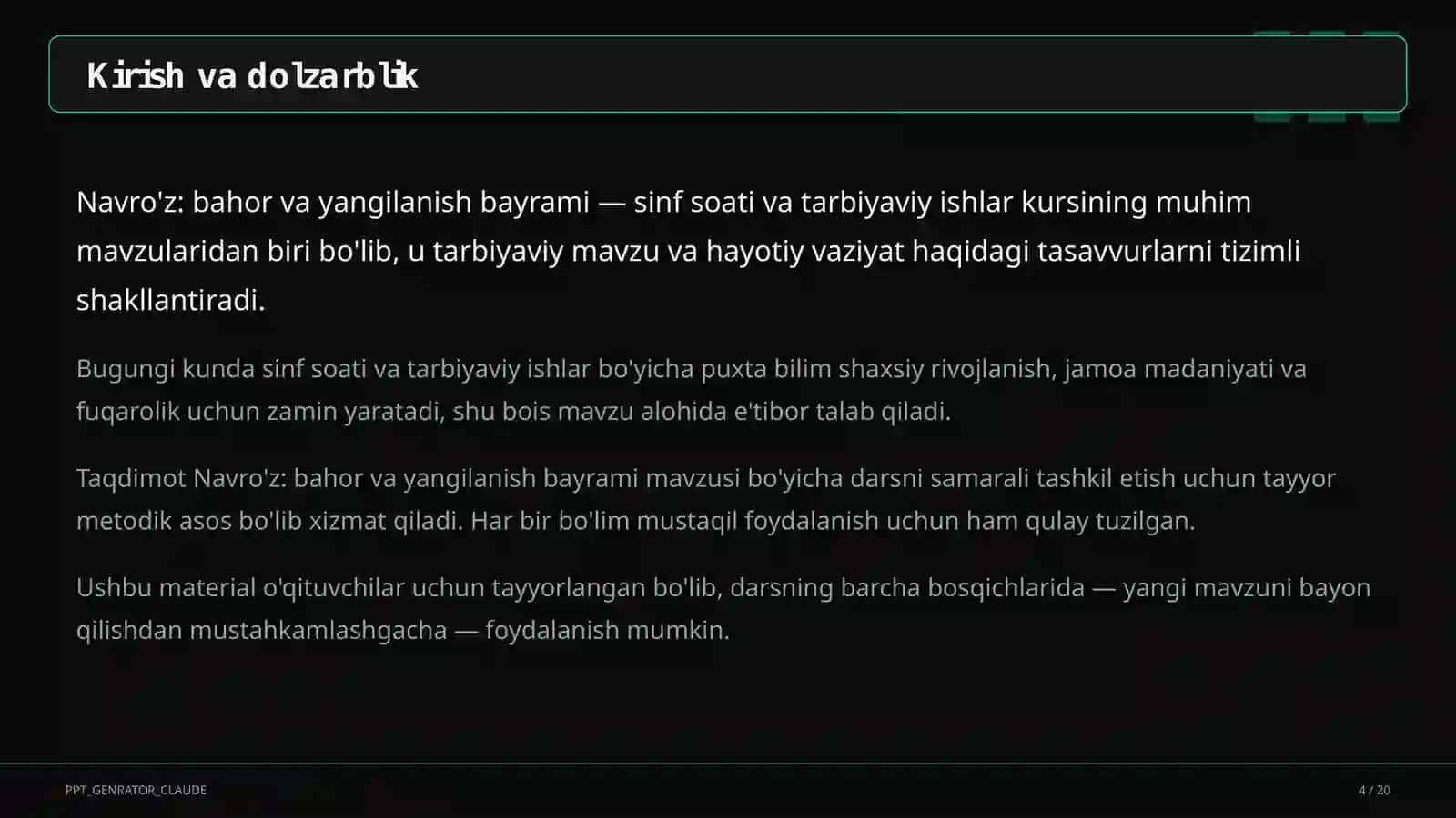Navro'z: bahor va yangilanish bayrami 4