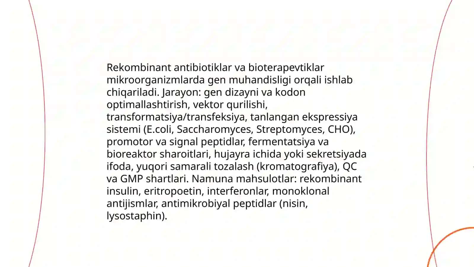 Mikroorganizmlarning gen muhandisligida qoʻllanishi 4