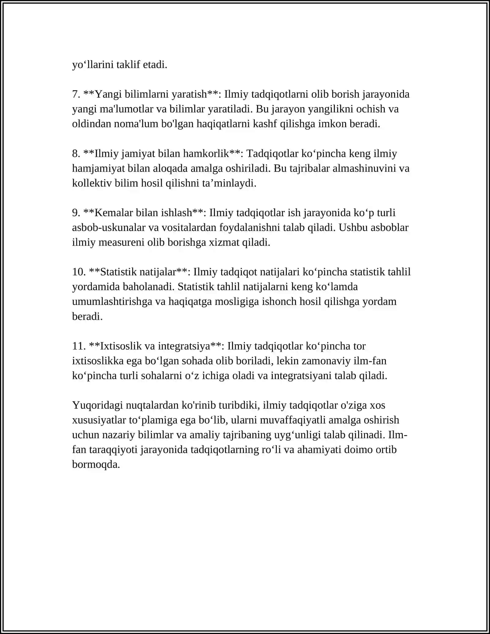 5-MUSTAQIL ISH MAVZUSI: ILMIY TADQIQOT METODOLOGIYASI VA TEXNIKASI 4