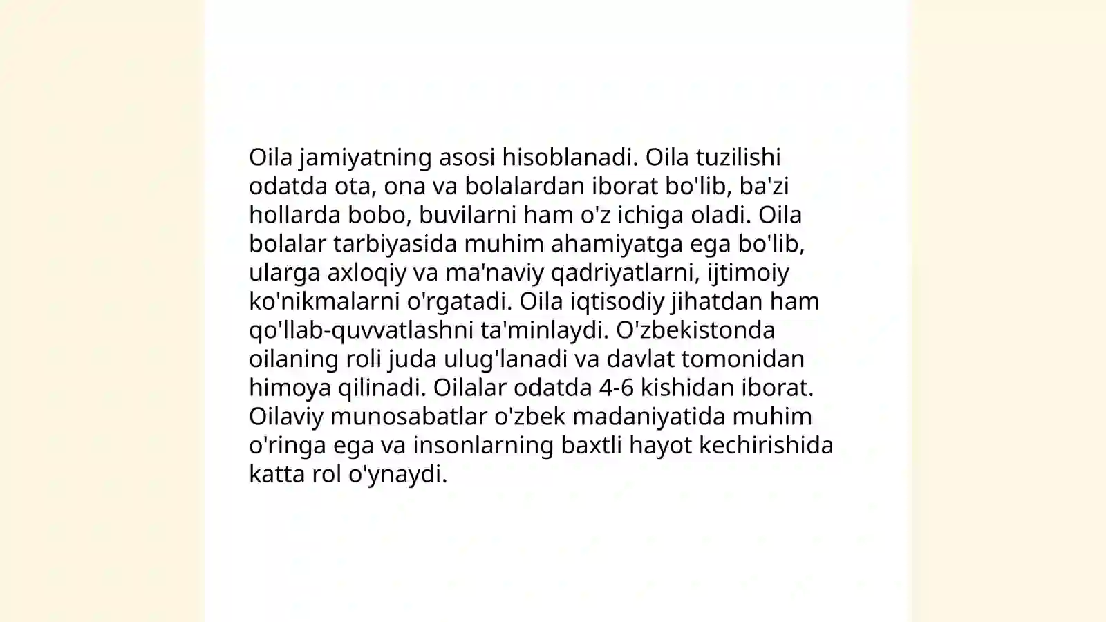 Oilaviy ananalar 4