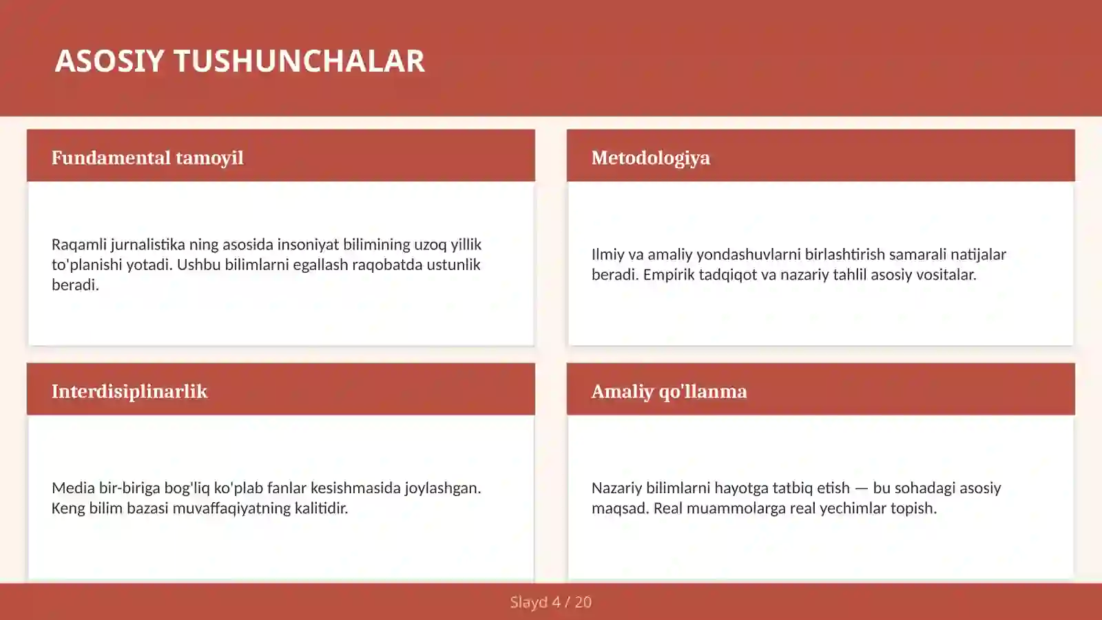 Raqamli Jurnalistika 4