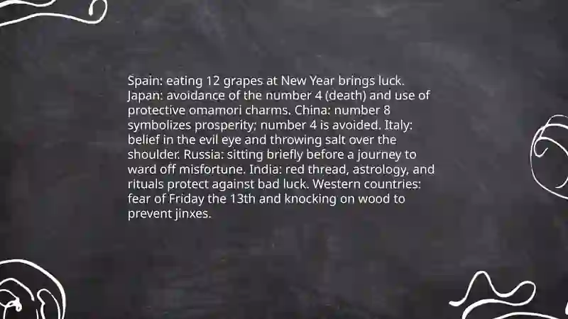 Stereotypes and superstitions 4