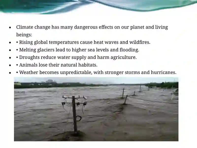 Climate Changes and Its Effects 4
