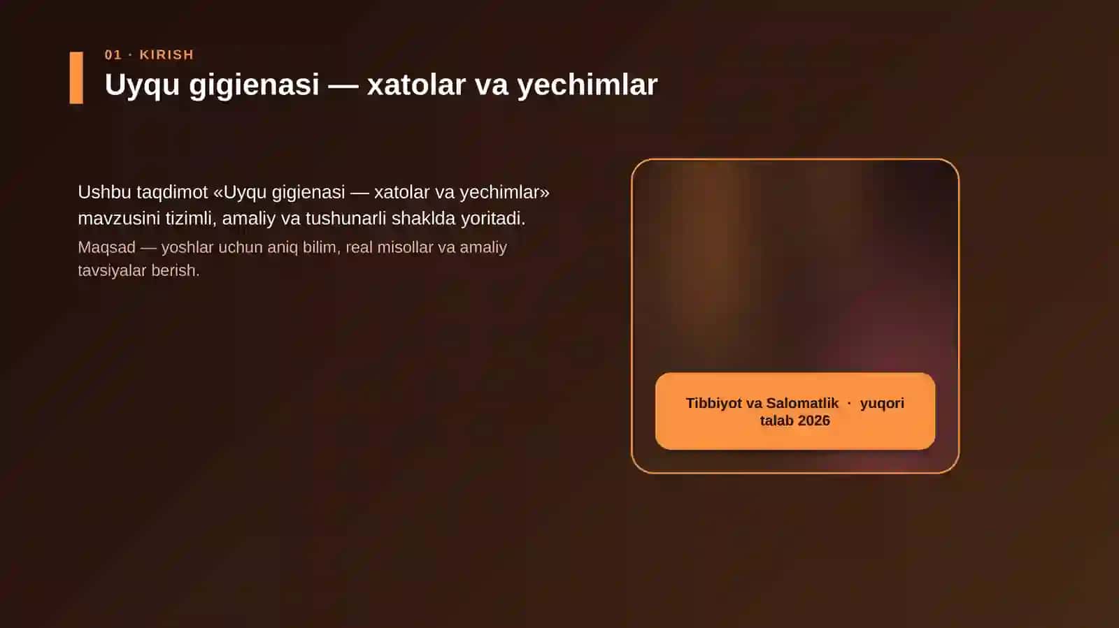 Uyqu gigienasi — xatolar va yechimlar 4