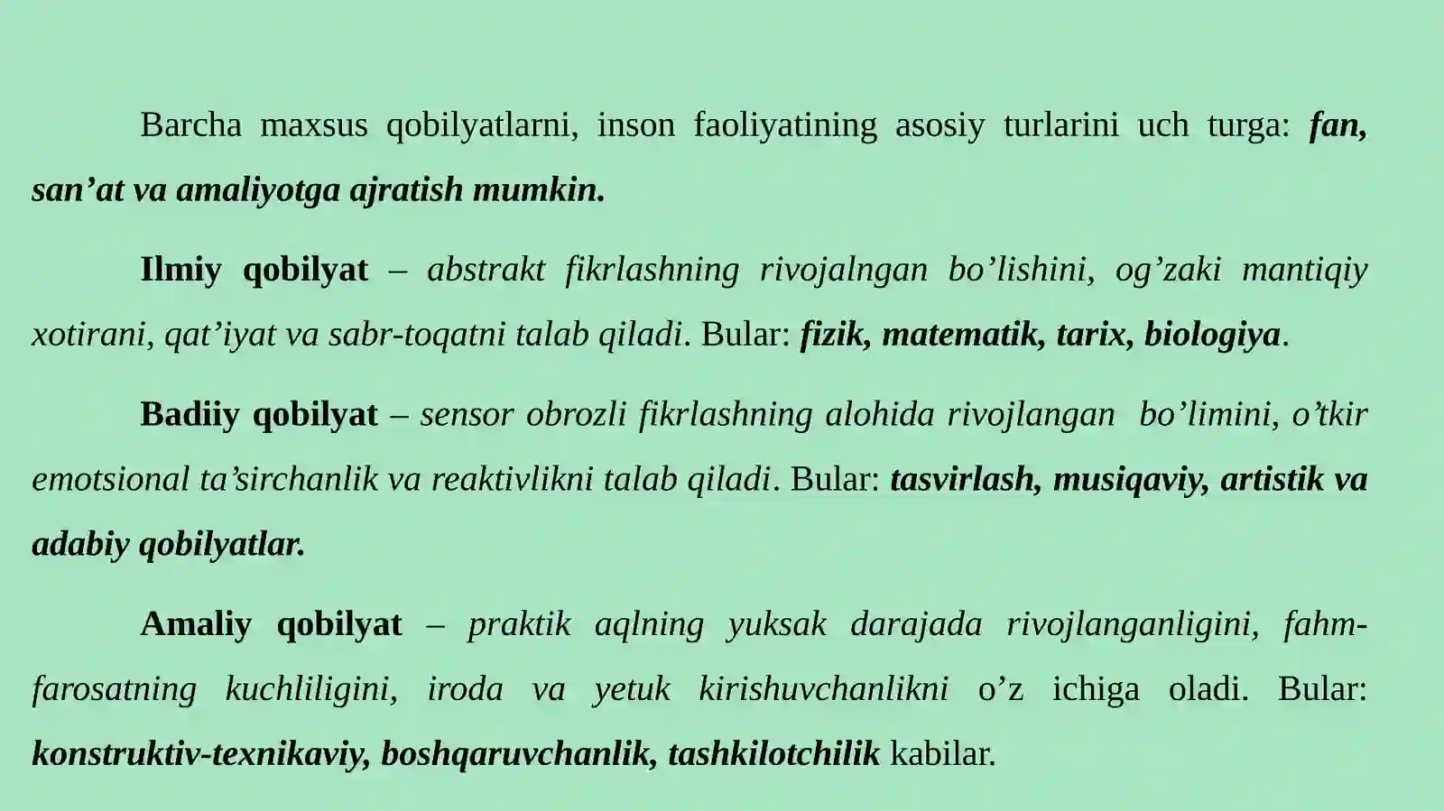 Qobilyat 4