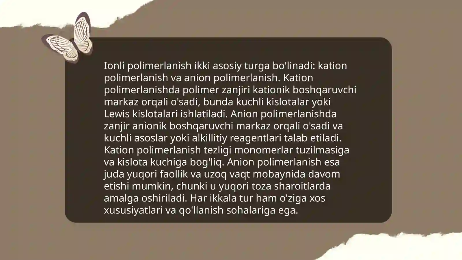 Ionli polimerlanish 4