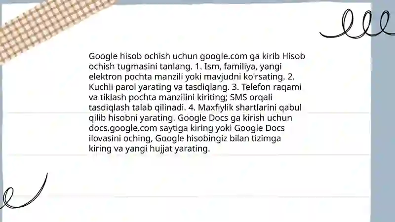 Google Docs 4