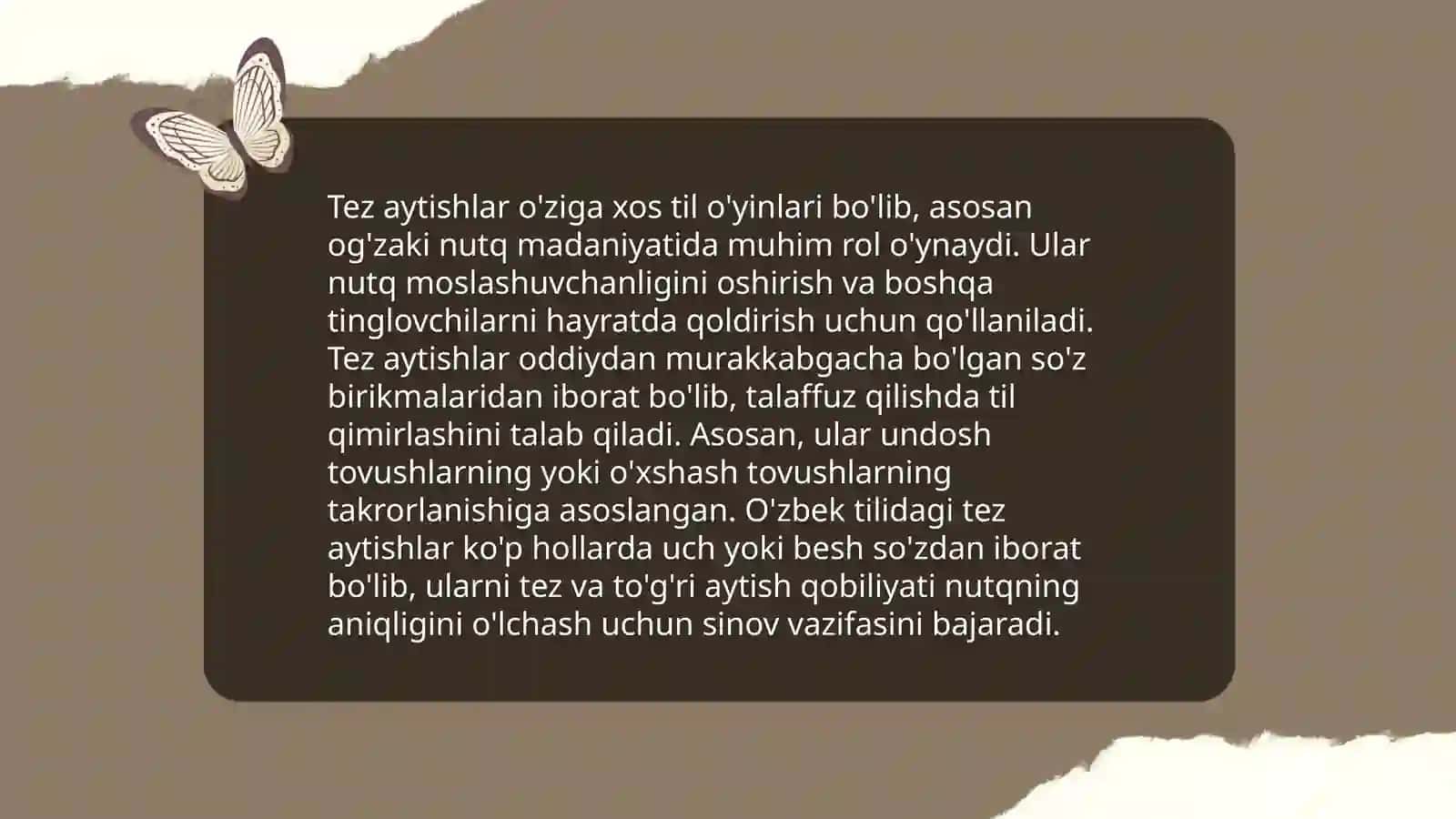 Tez aytishlarning janriy tasnifi 4