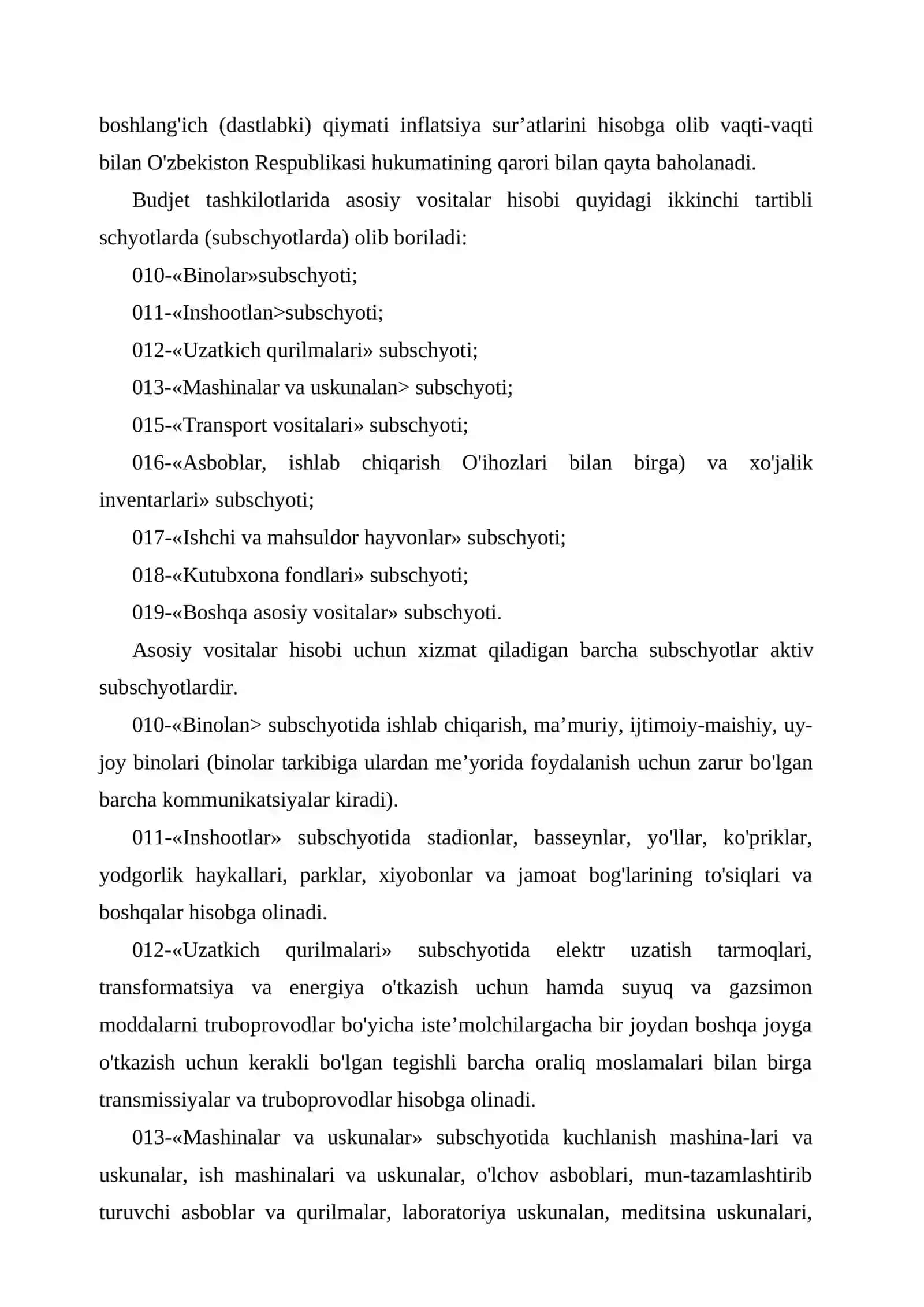 Asosiy vositalav va asosiy vositalardagi fond hisobi 4