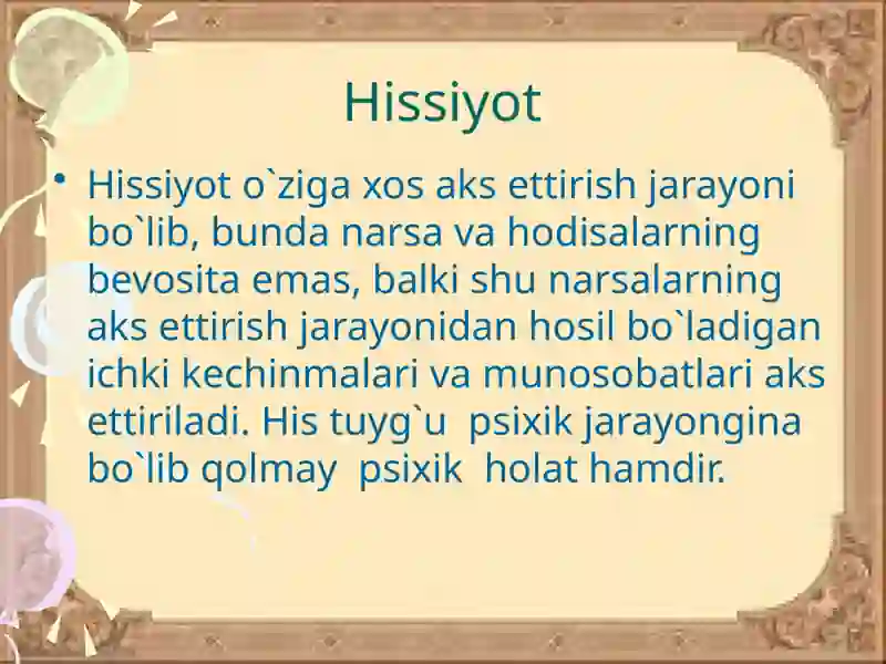 Emotsiyalar 4