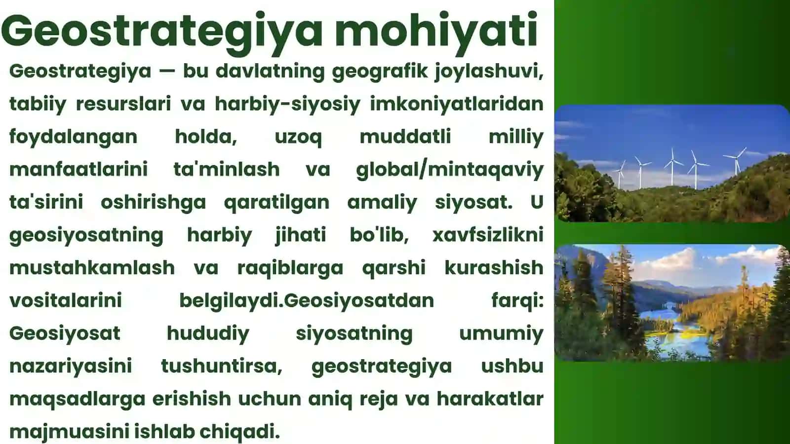 Jahonning geosiyosiy va geostrategik hududlari. 4