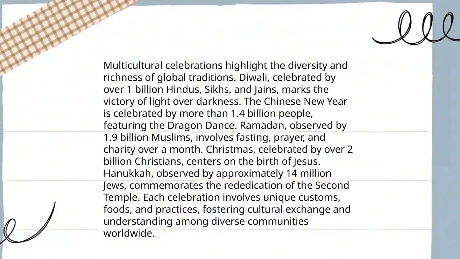 Social customs and traditions of Canada Australia and New Zealand 4