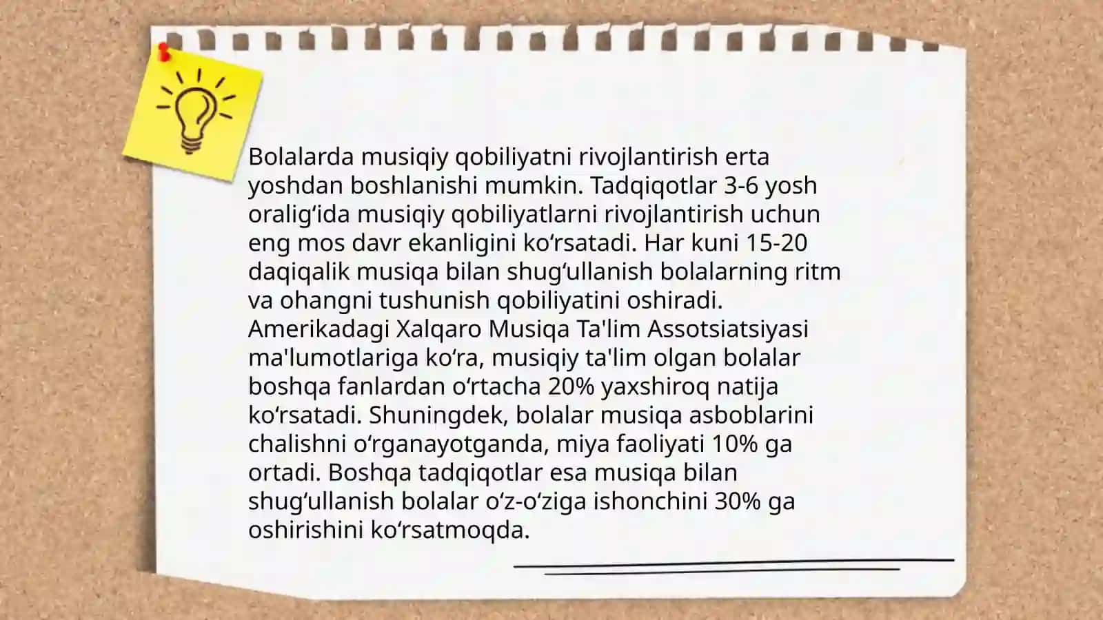 Bolalarning mustaqil musiqiy faoliyati 4