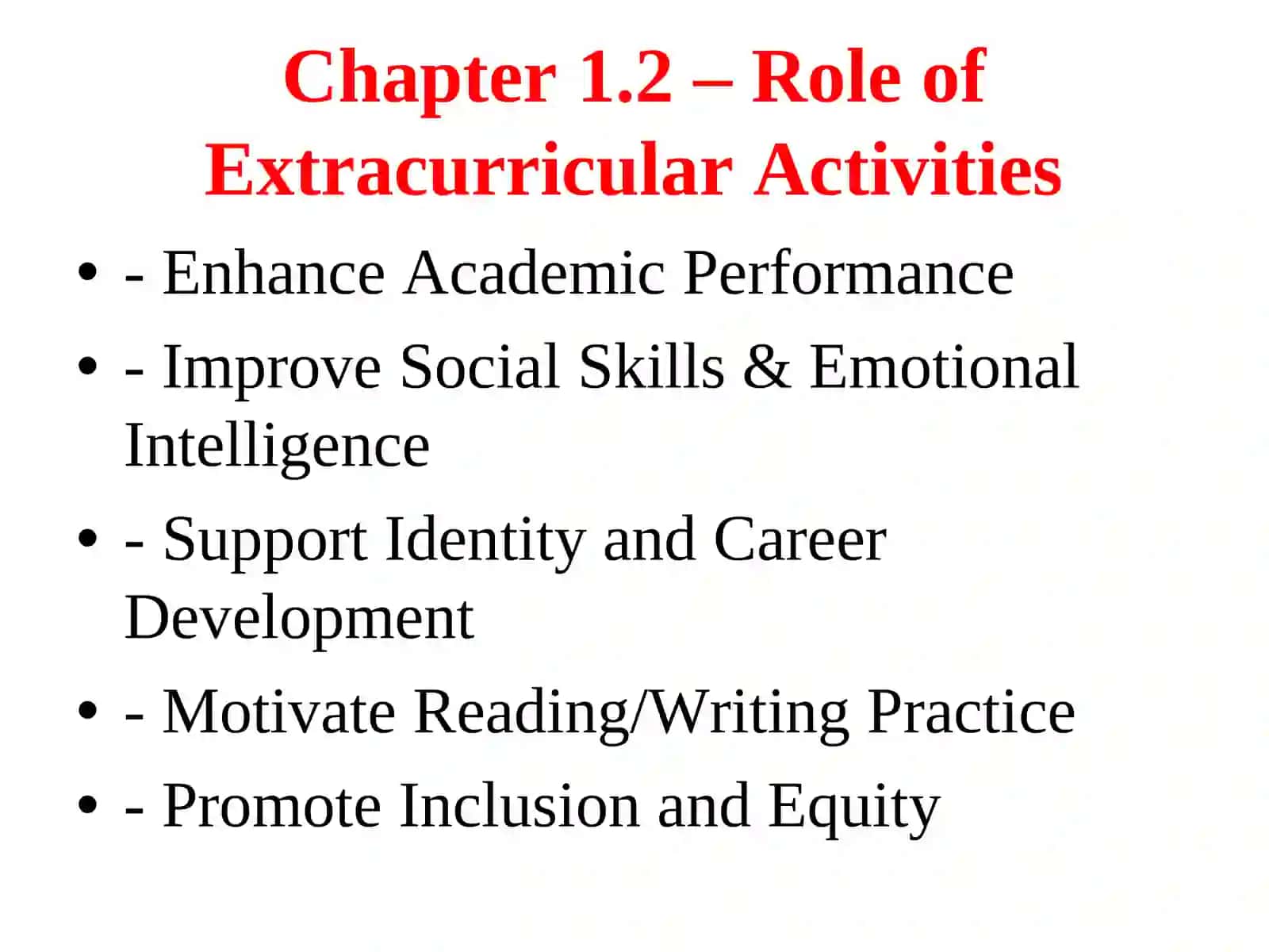 Developing Reading and Writing Skills by Extracurricular Lessons 4