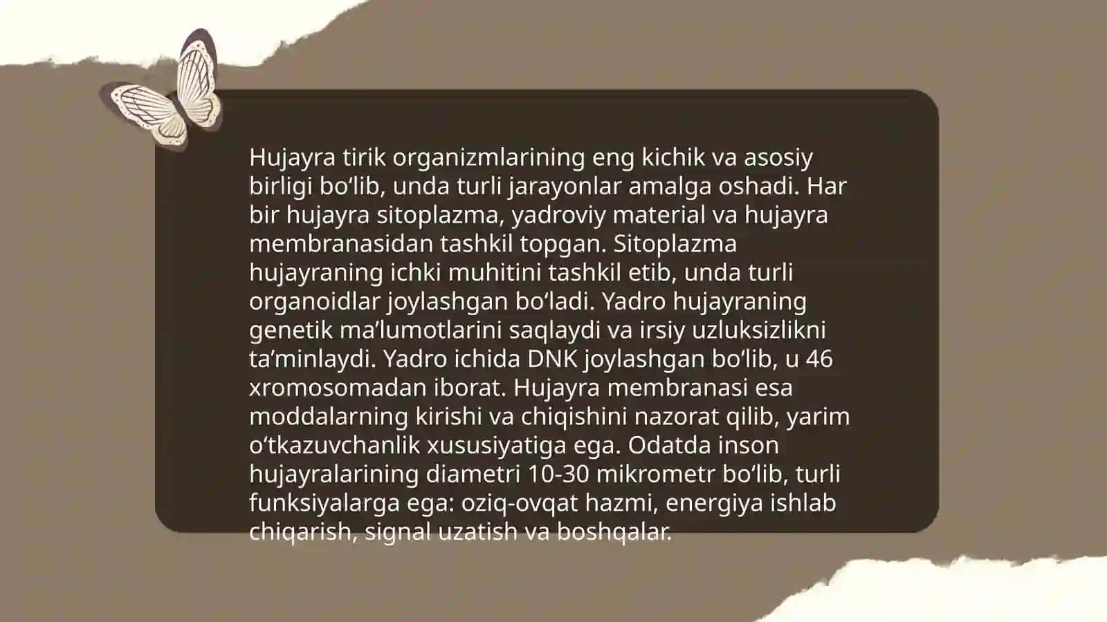 Biologiya darslarida òquvchilarda umumbiologik tushunchalarni shaklantirish 4