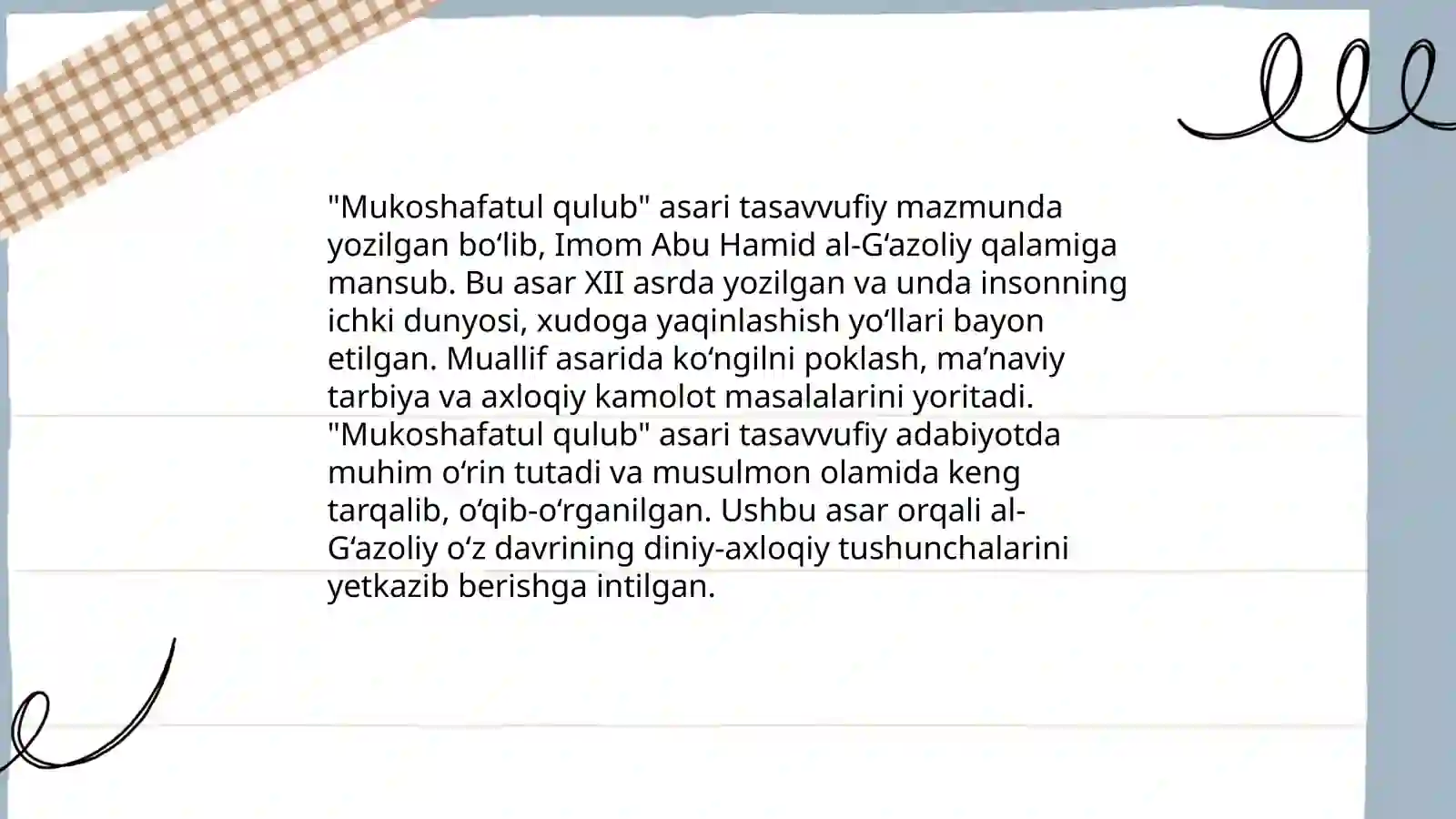 Mukoshafatul qulub 4