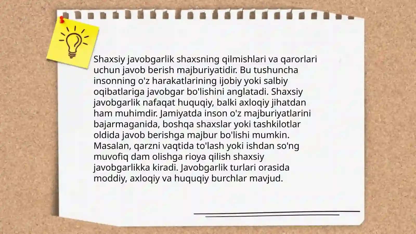 Muvaffaqiyat uchun shaxsiy javobgarlikni shakllantirish 4