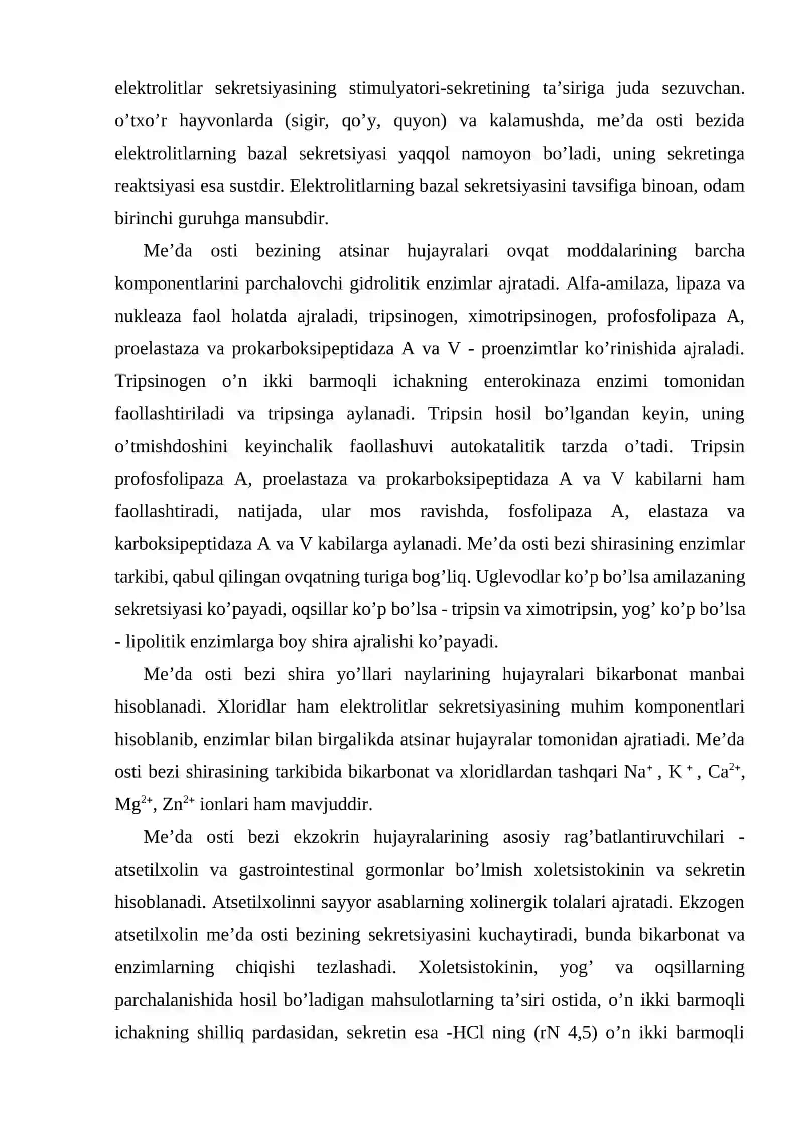 Ovqat hazm qilish fiziologiyasi 4
