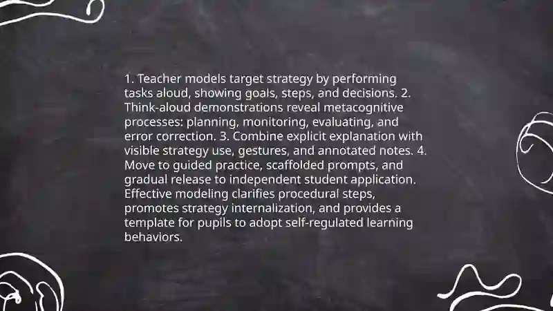 Teaching pupils learning strategies 4