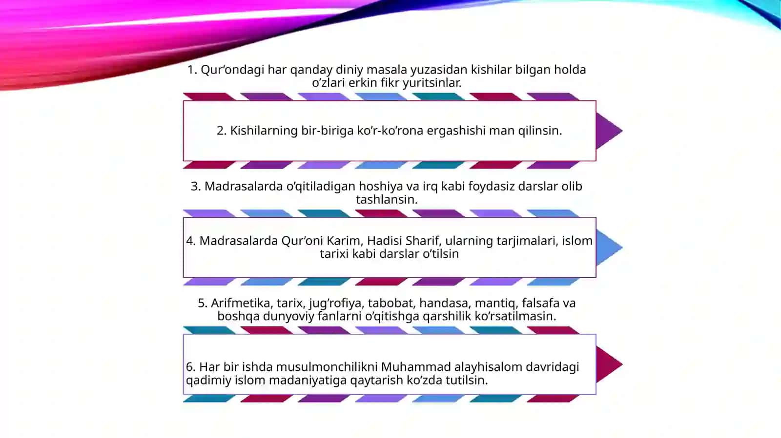 Jadid marifatparvarlarning pedagogik qarashlari 4
