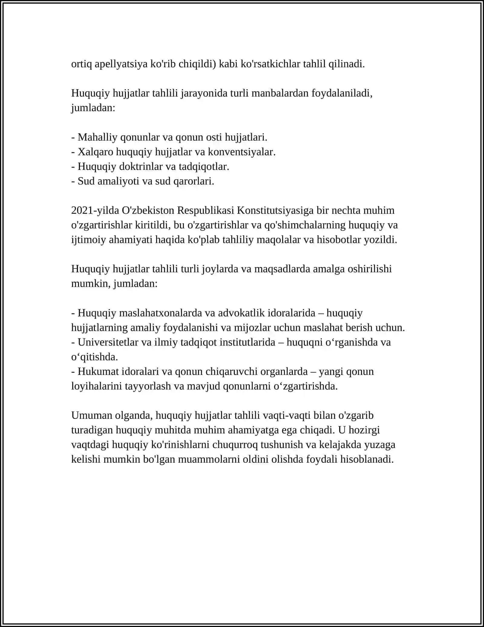 ISH YURITISH VA HUJJATCHILIK RASMIY IDORAVIY USLUB 4