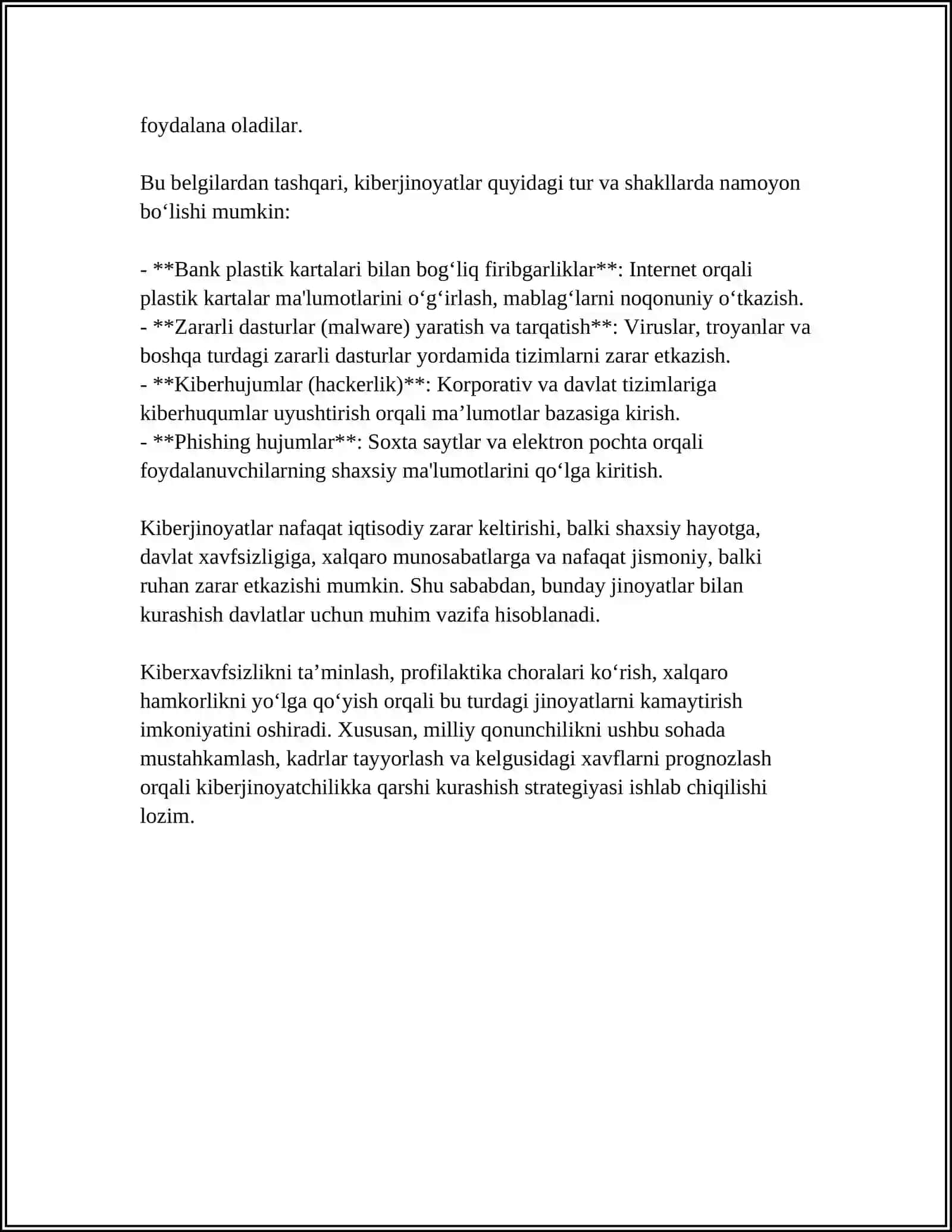 KIBERJINOYAT TUSHUNCHASI VA UNING ASOSIY MAQSADLARI 4
