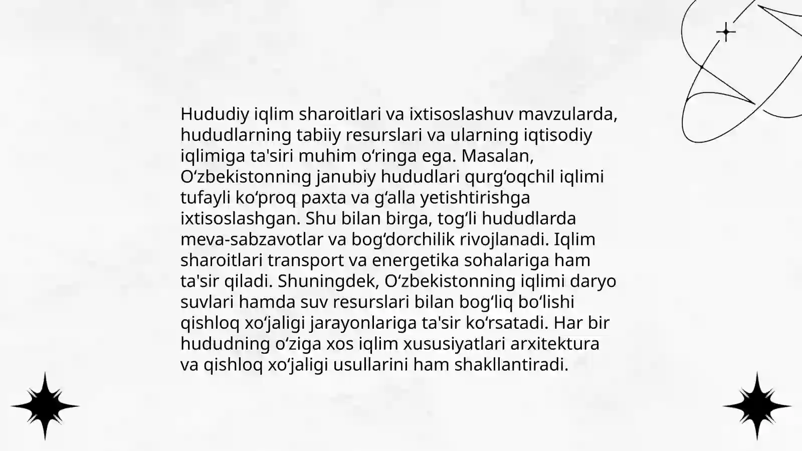 Qishloq xo‘jaligining hududiy ixtisoslashuvi 4