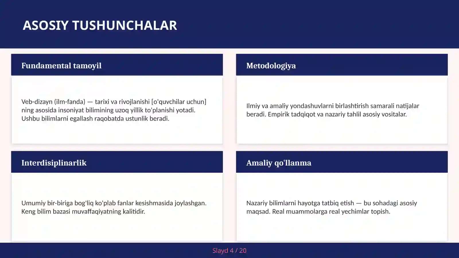 Veb-dizayn (ilm-fanda) — tarixi va rivojlanishi [o'quvchilar uchun] 4