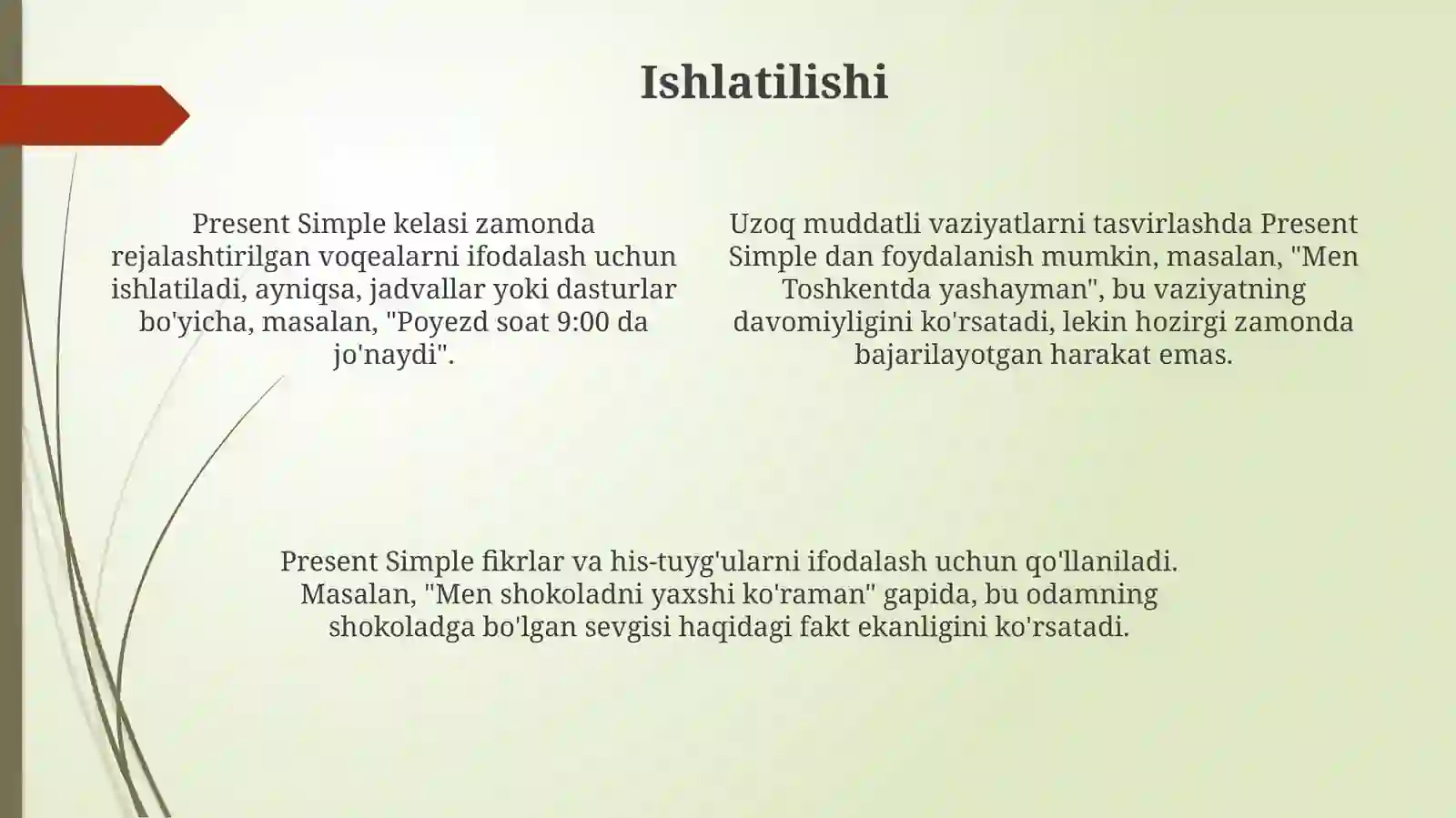 Present Simple 4