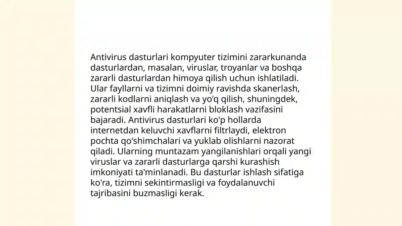 Antiviruslar va ularning turlari 4