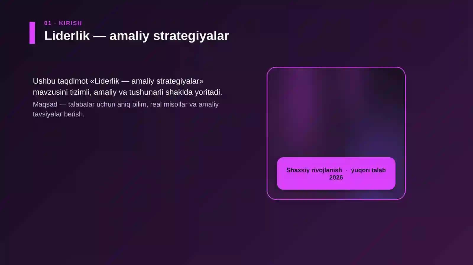 Liderlik — amaliy strategiyalar 4