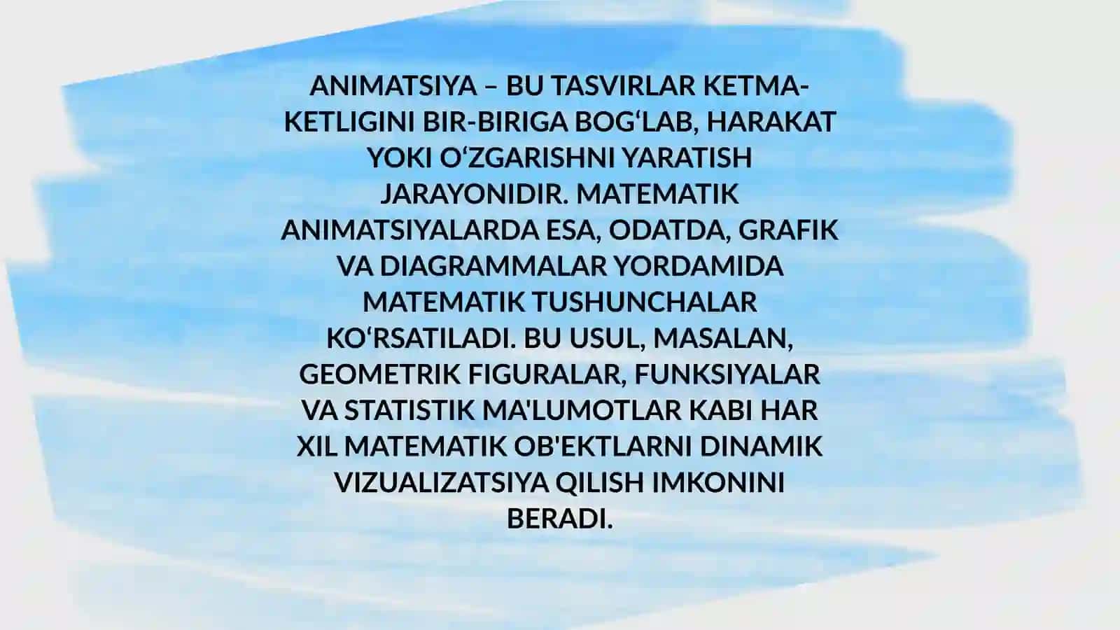 Matematika Animatsiyasi 4