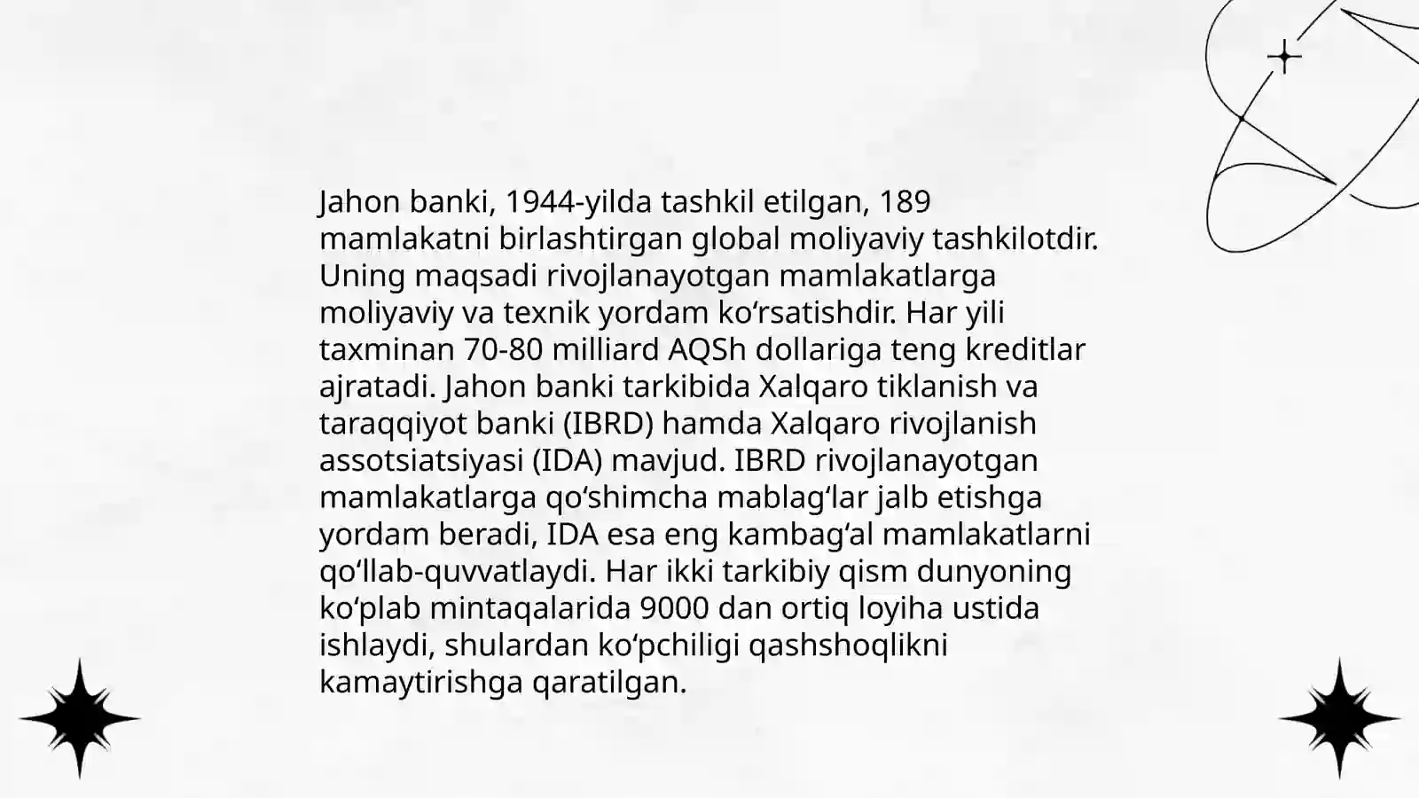 Xalqaro moliya tashkilotlari 4