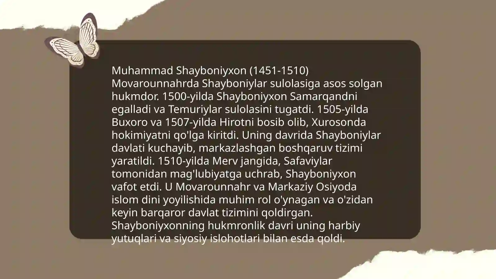 Muhammad Shaybonkyxon ijodi 4