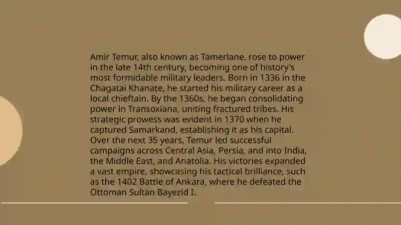 Amir Temur katta sarkarda 4