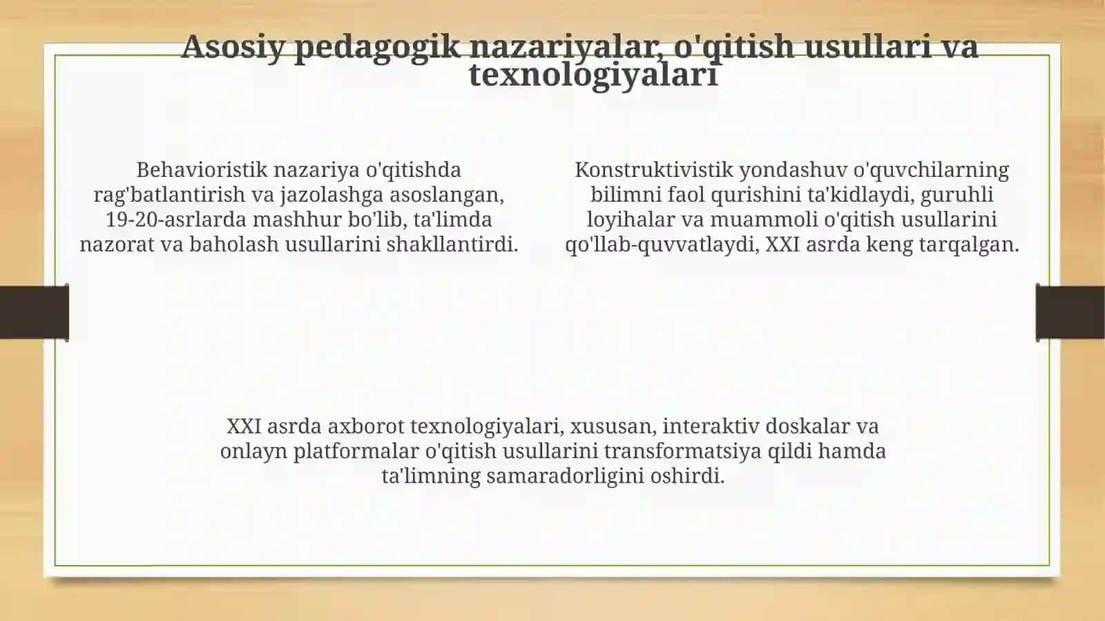 Ta'lim tizimlarining evolyutsiyasi va pedagogika fanining rivojlanishi 4