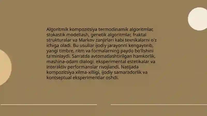 Generativ musiqa va uning san'atga qo'shgan hissalari 4