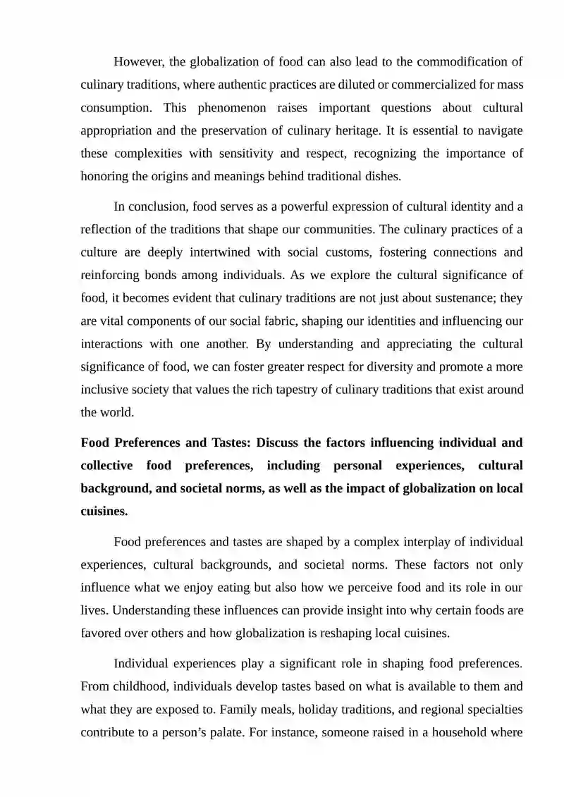Food aud customs don't like  like + ing 4