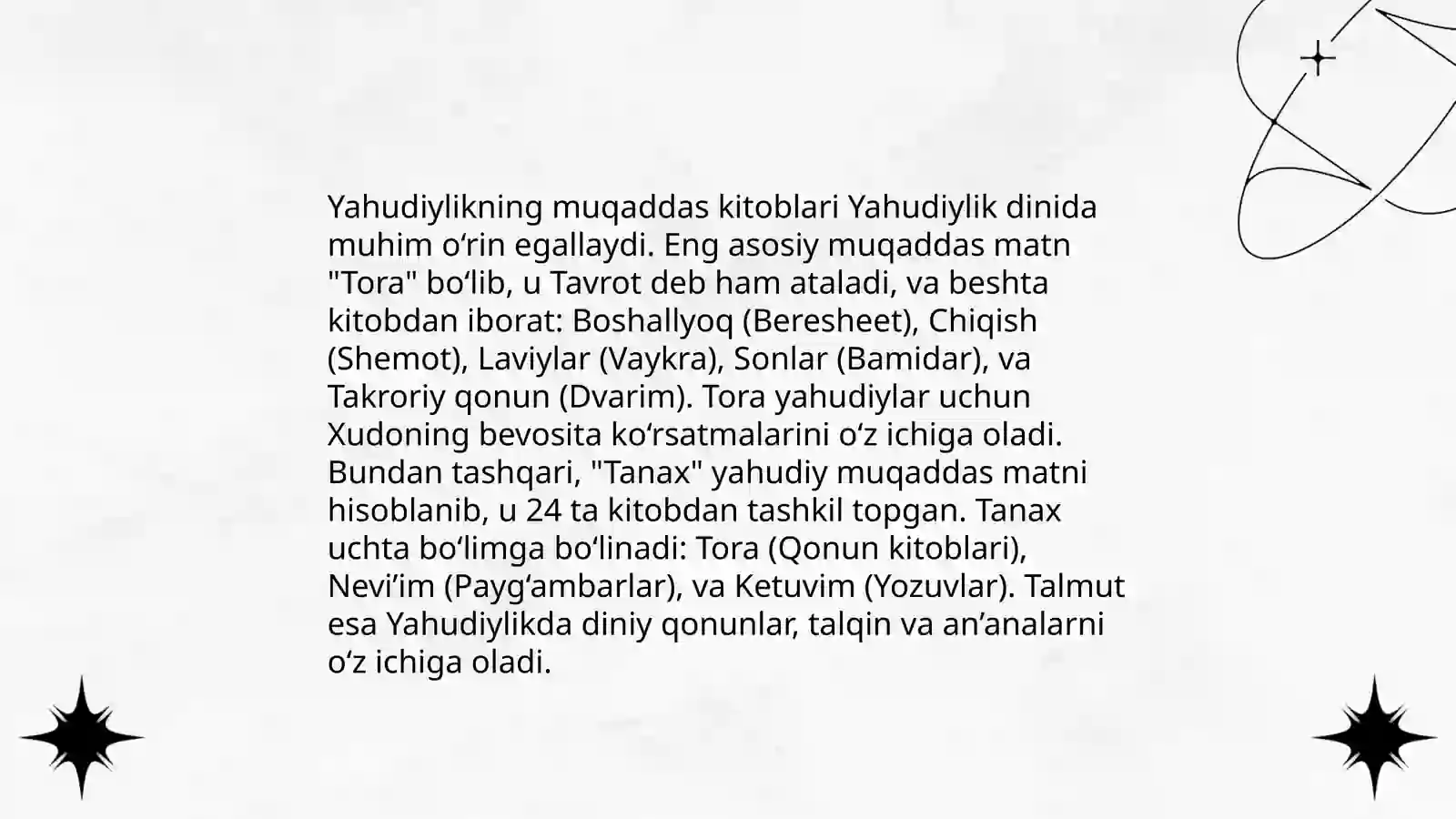 Yahudiylik dini haqida 4