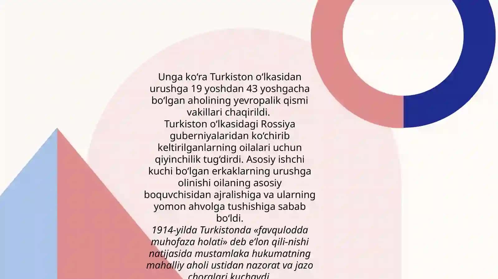 turkiston XX ASR BOSHLARIDA BIRINCHI JAHON URUSHINING TURKISTONGA TASIRI 4
