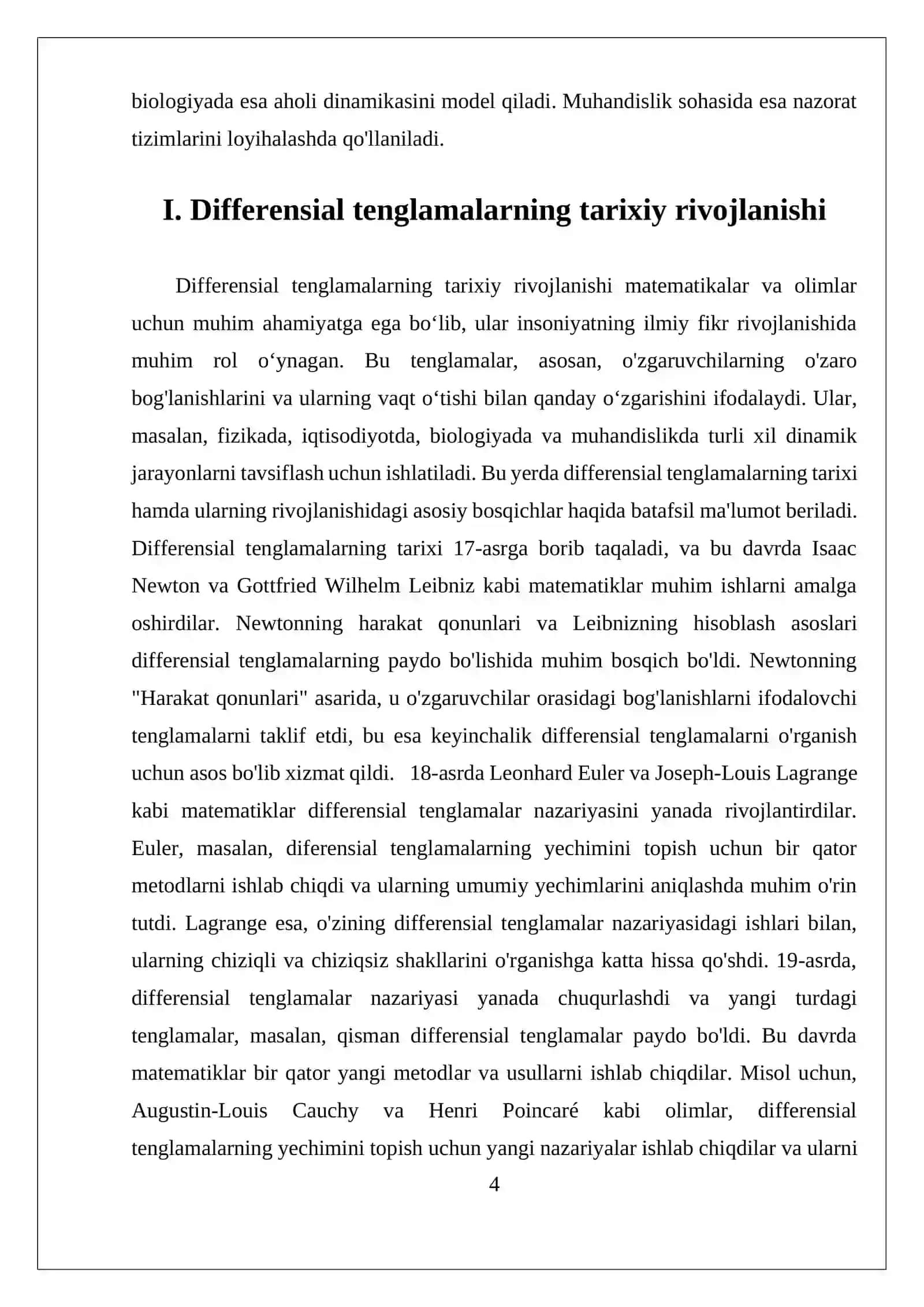 Differensial tenglamalar 4