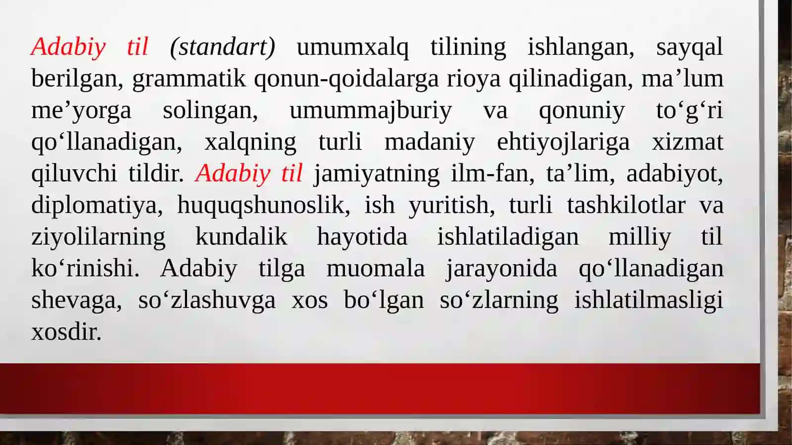 Lisoniy hamjamiyatning muloqot  vositalari 4